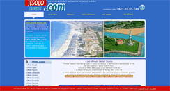 Desktop Screenshot of jesolo-offerte.com