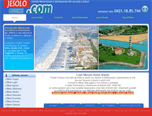 Tablet Screenshot of jesolo-offerte.com